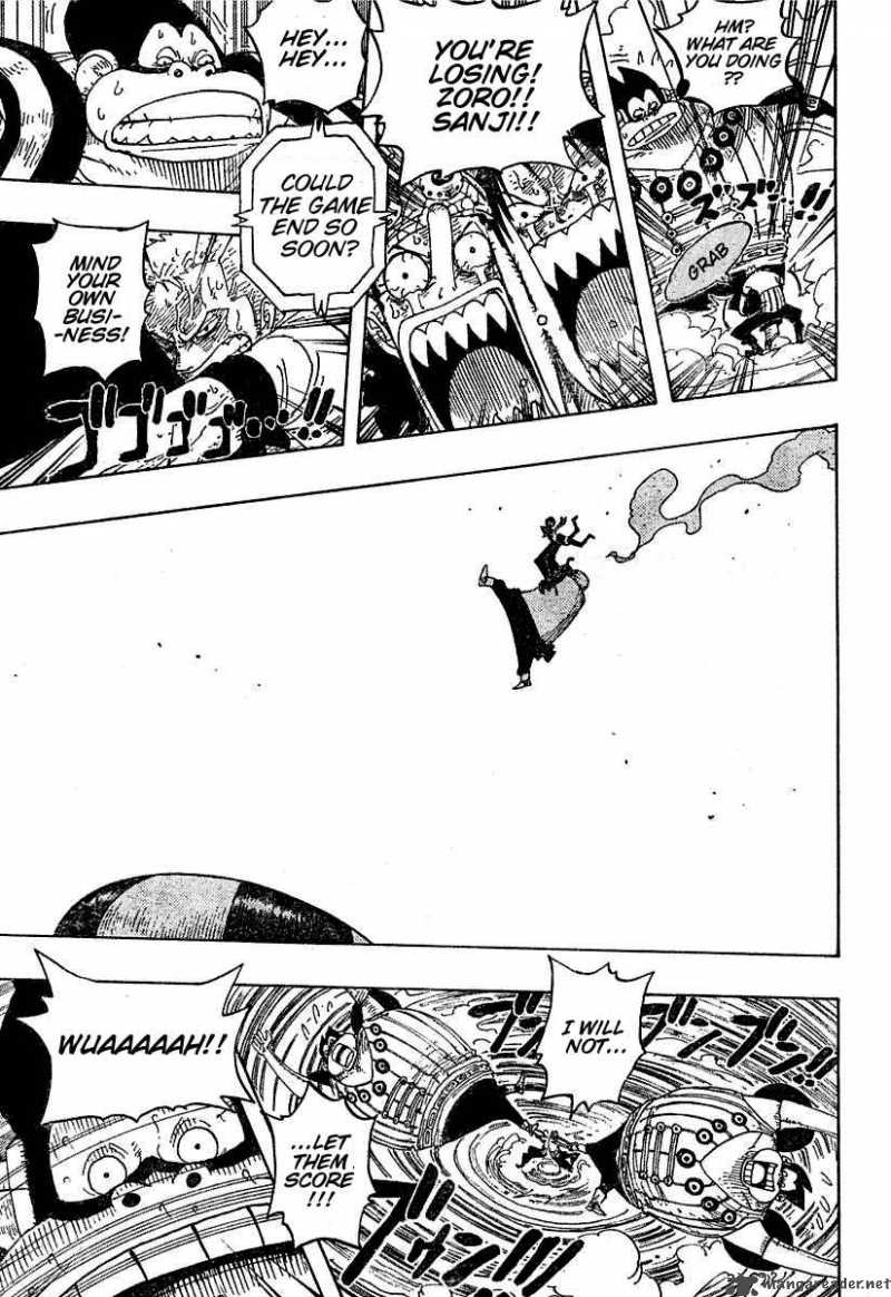One Piece manga, chapter 310, page 17 of 22