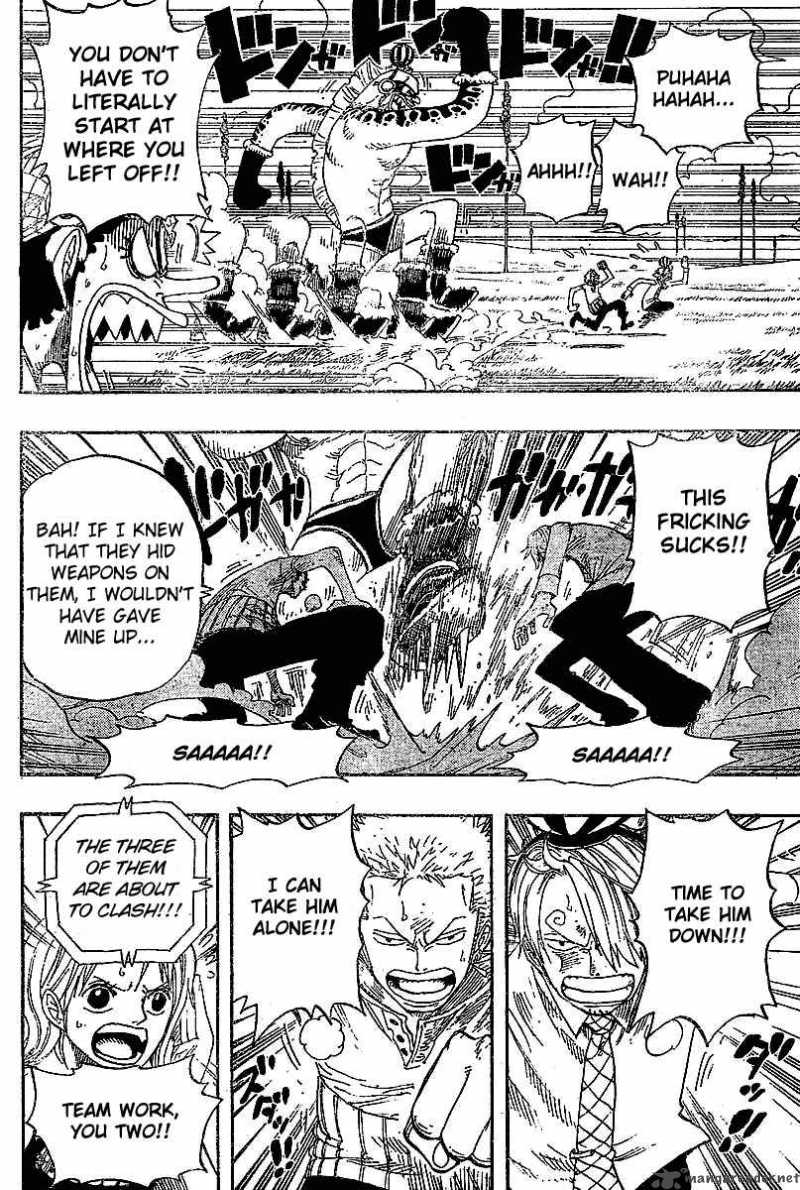 One Piece manga, chapter 311, page 9 of 23