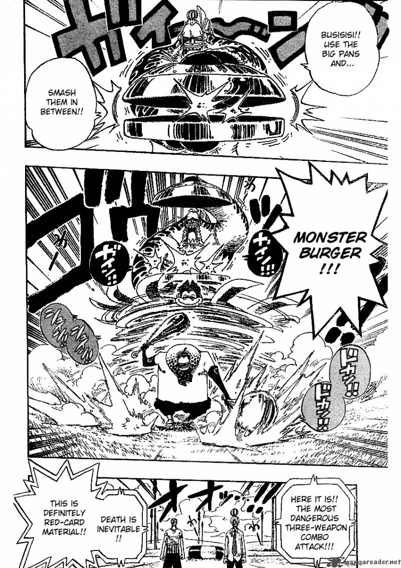 One Piece Chapter 312 page 6 - Chapter 312: GOAL!!