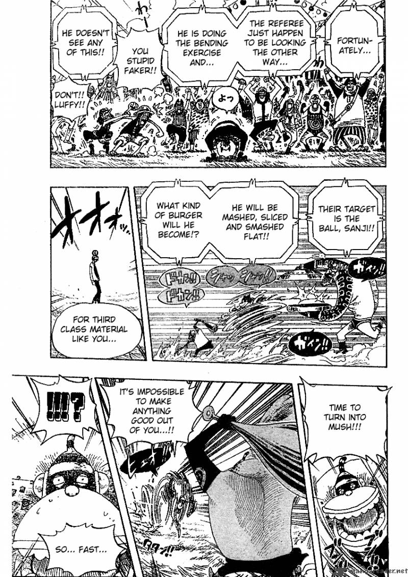 One Piece Chapter 312 page 7 - Chapter 312: GOAL!!