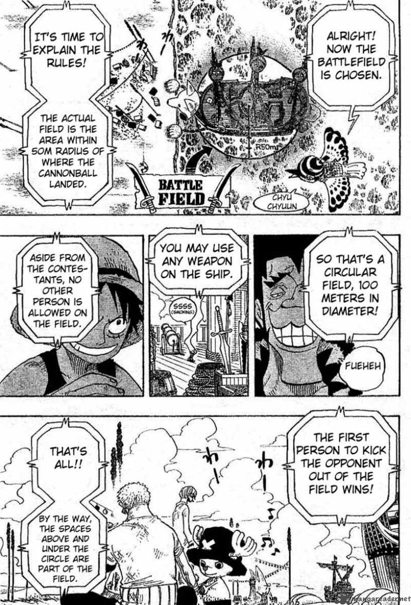 One Piece Chapter 313 page 13 - Chapter 313: MAIN EVENT
