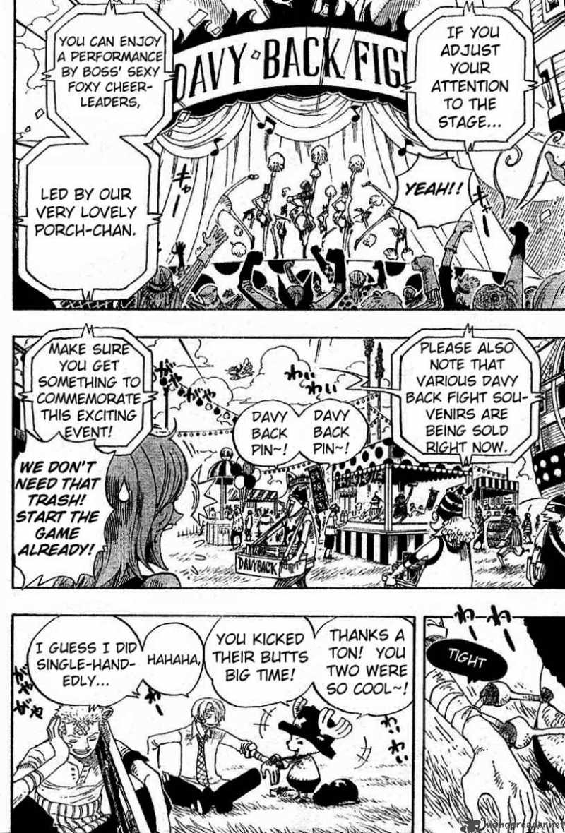 One Piece Chapter 313 page 14 - Chapter 313: MAIN EVENT
