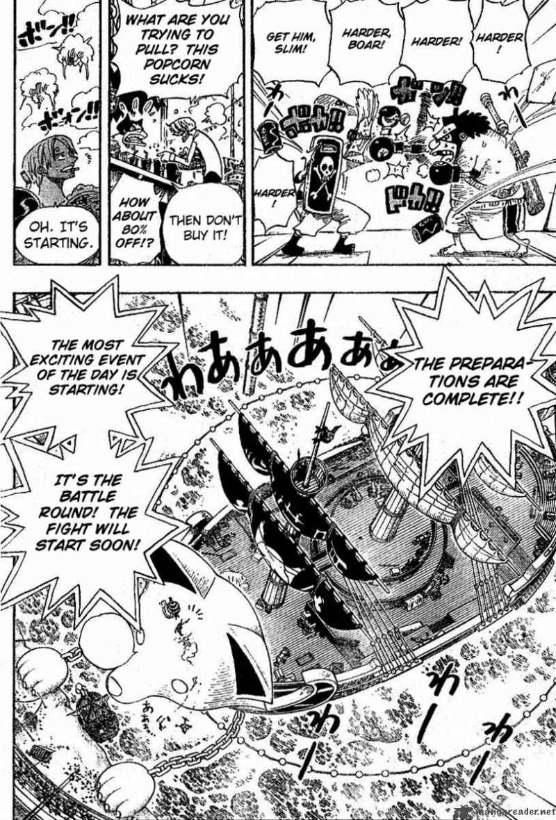 One Piece Chapter 313 page 16 - Chapter 313: MAIN EVENT