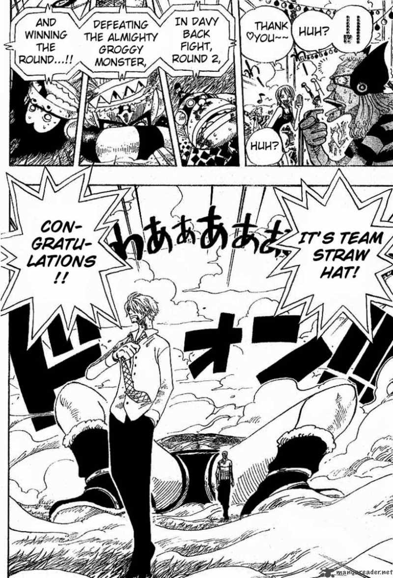 One Piece Chapter 313 page 4 - Chapter 313: MAIN EVENT