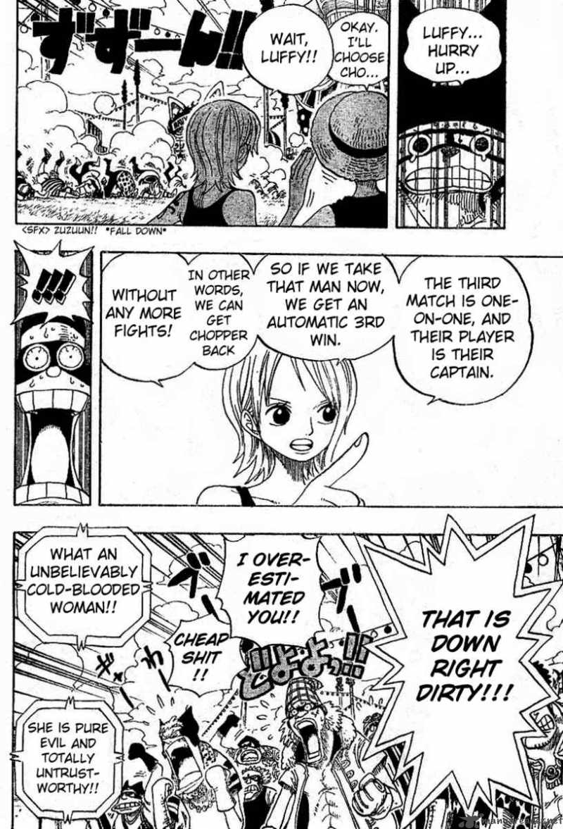 One Piece Chapter 313 page 6 - Chapter 313: MAIN EVENT