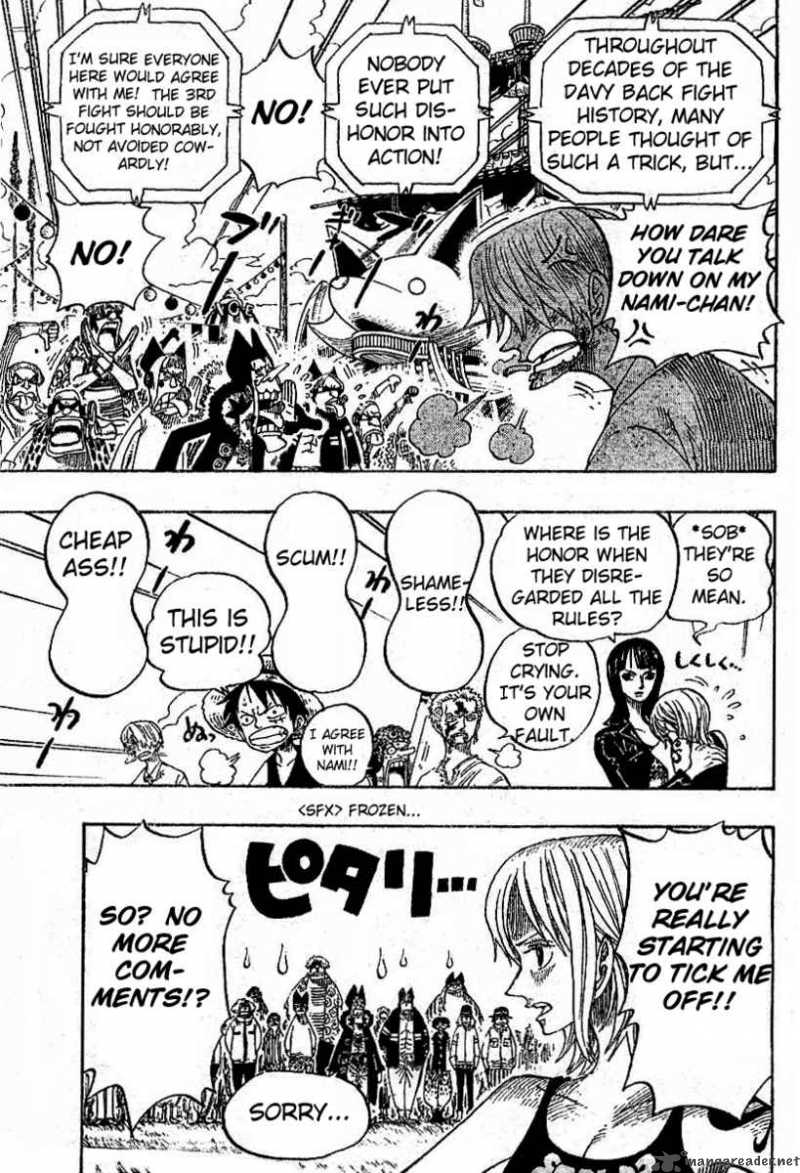 One Piece Chapter 313 page 7 - Chapter 313: MAIN EVENT