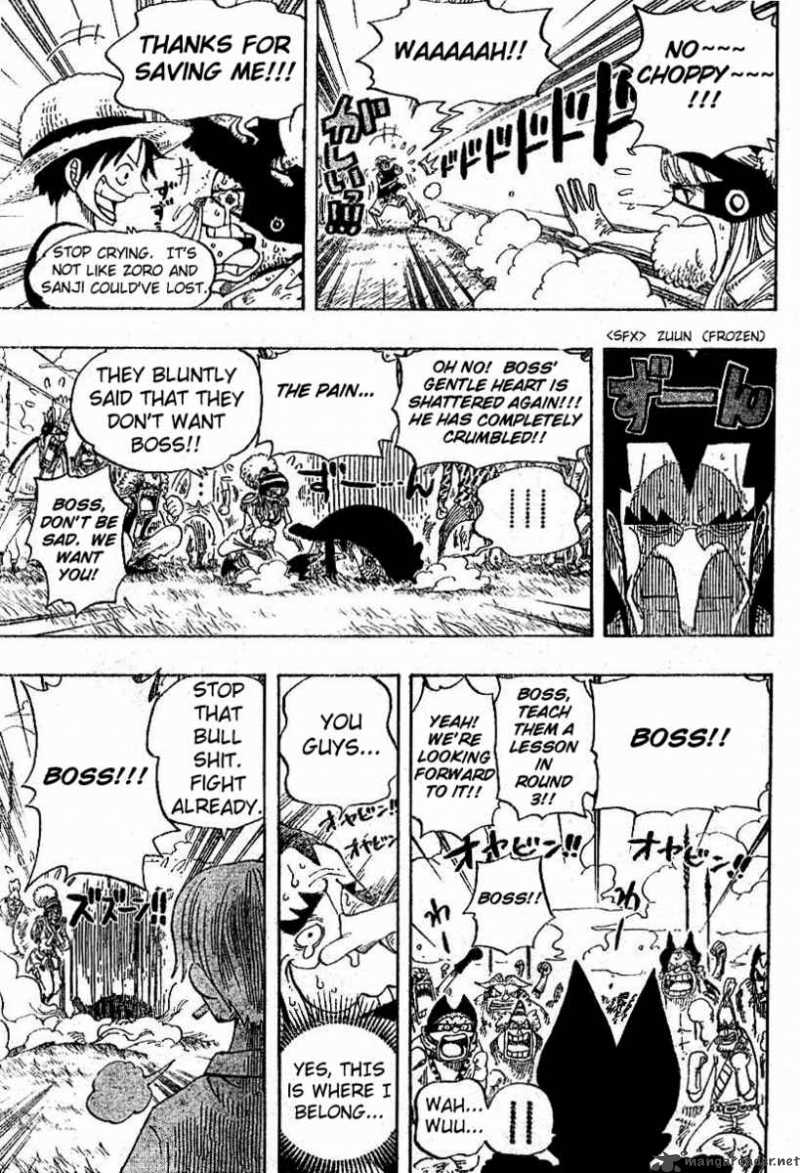 One Piece Chapter 313 page 9 - Chapter 313: MAIN EVENT