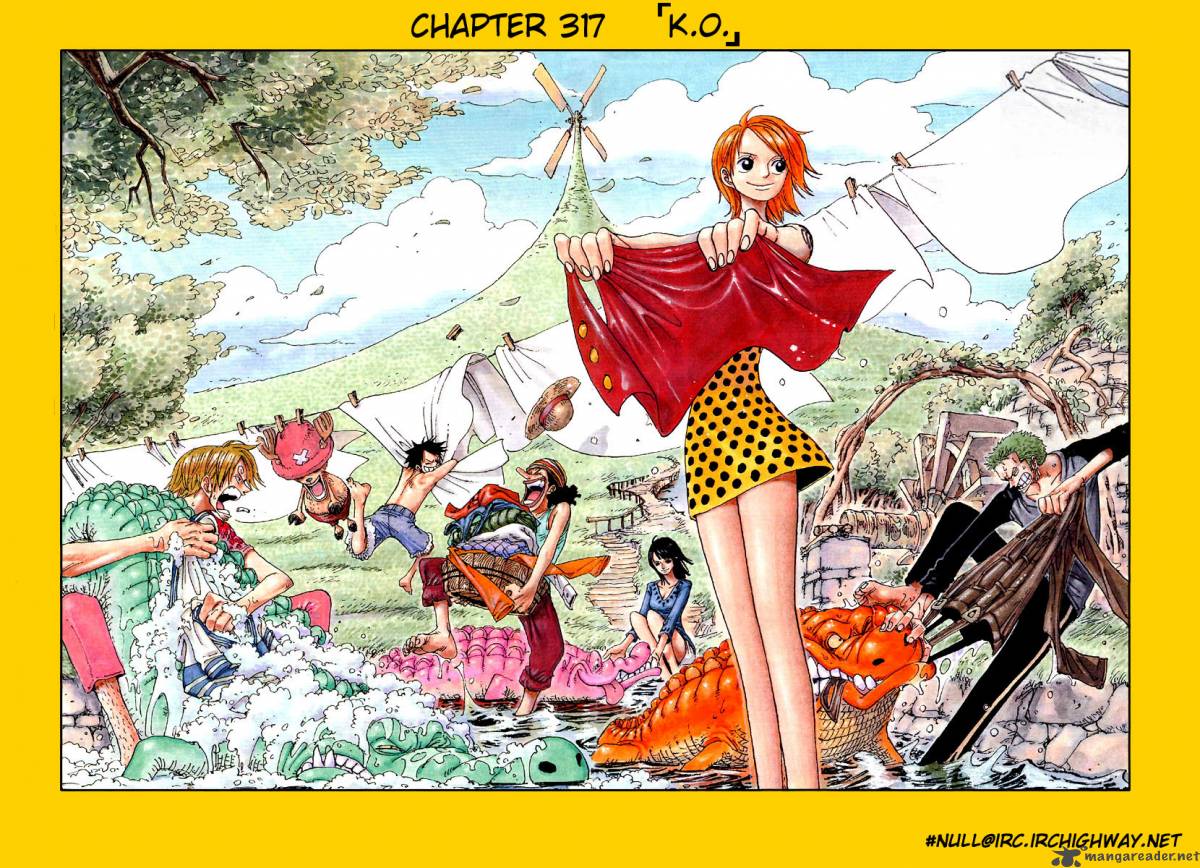 One Piece Chapter 317 page 1 - Chapter 317: K.O.