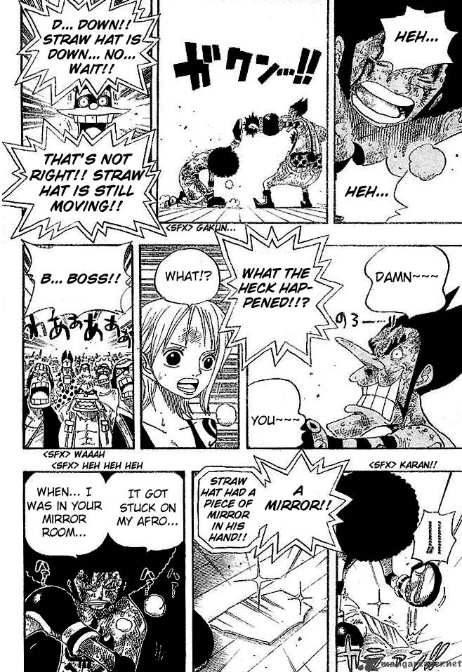 One Piece Chapter 317 page 15 - Chapter 317: K.O.