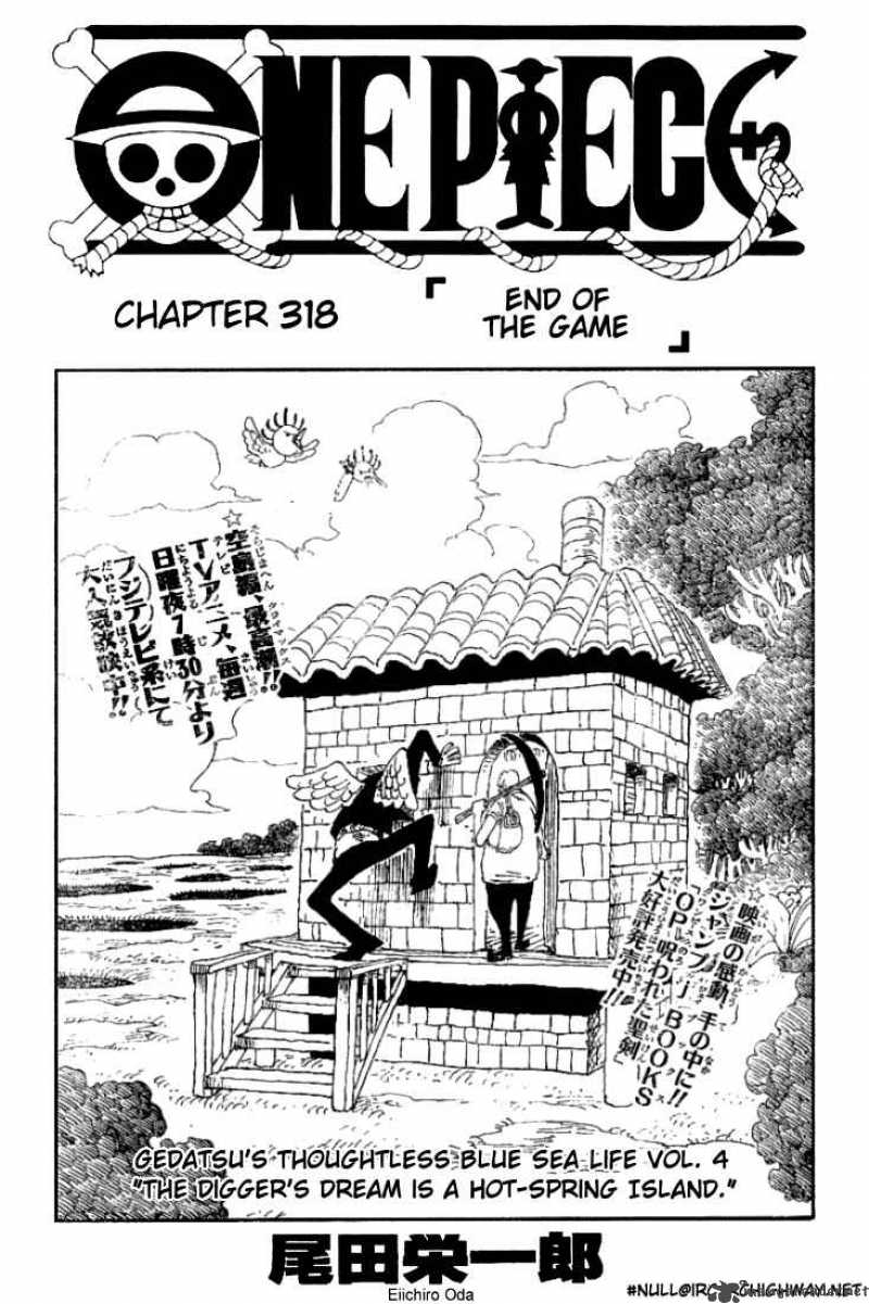 One Piece Chapter 318 page 1 - Chapter 318: Closure