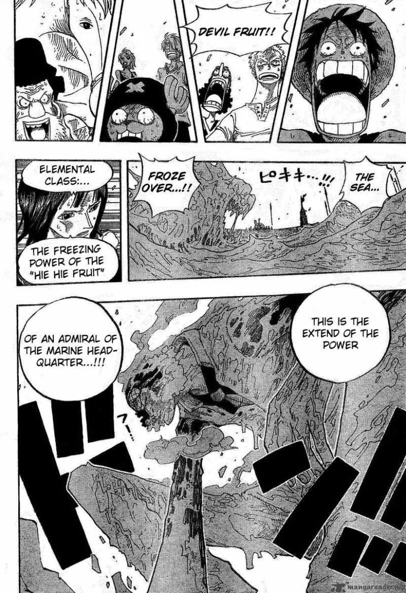 One Piece Chapter 319 page 13 - Chapter 319: Admiral Aokiji of the Marine Headquarters