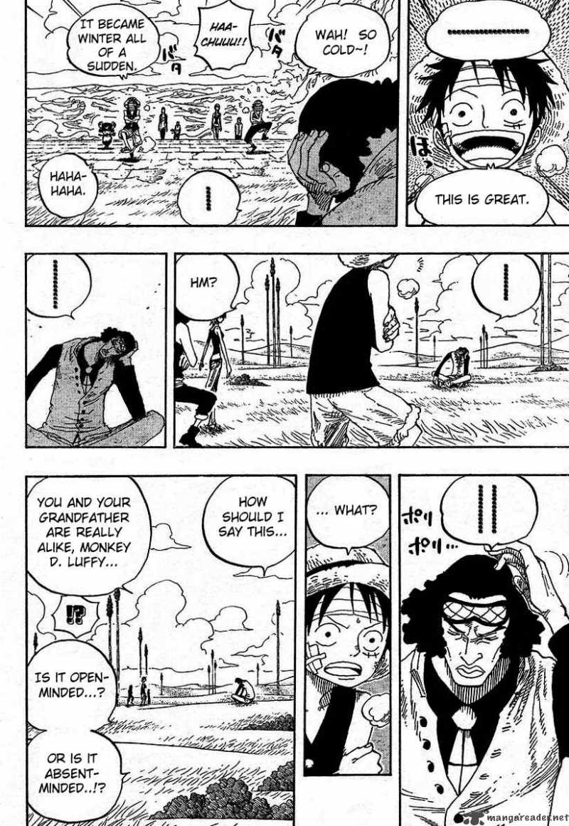 One Piece Chapter 319 page 17 - Chapter 319: Admiral Aokiji of the Marine Headquarters