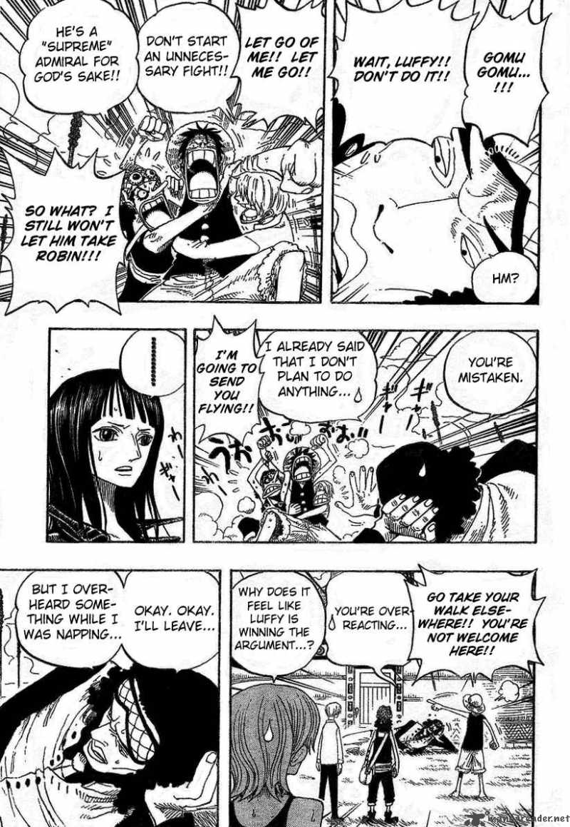 One Piece Chapter 319 page 7 - Chapter 319: Admiral Aokiji of the Marine Headquarters