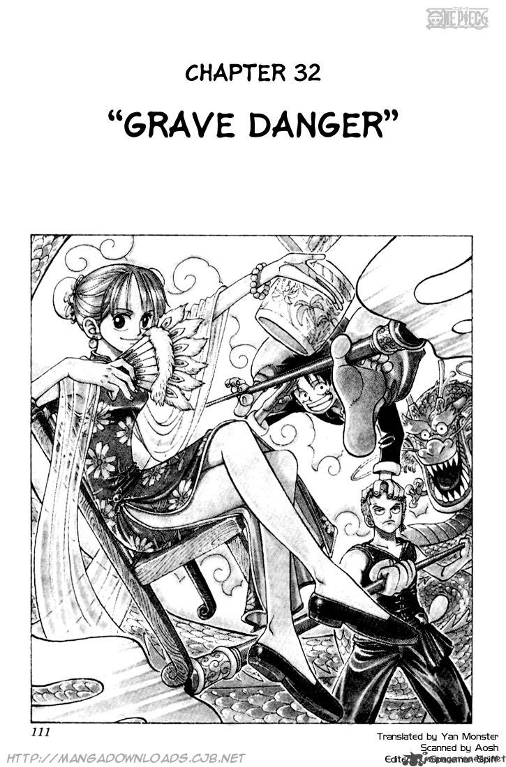 One Piece Chapter 32 page 1 - Chapter 32: Great Misfortune