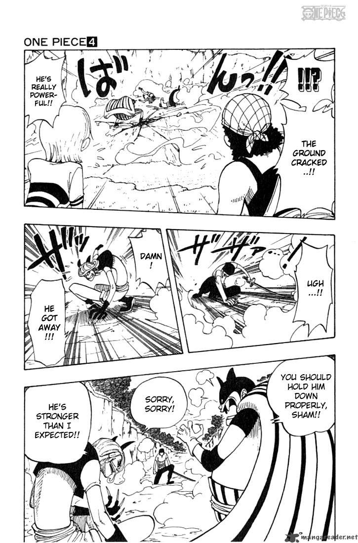 One Piece Chapter 32 page 9 - Chapter 32: Great Misfortune
