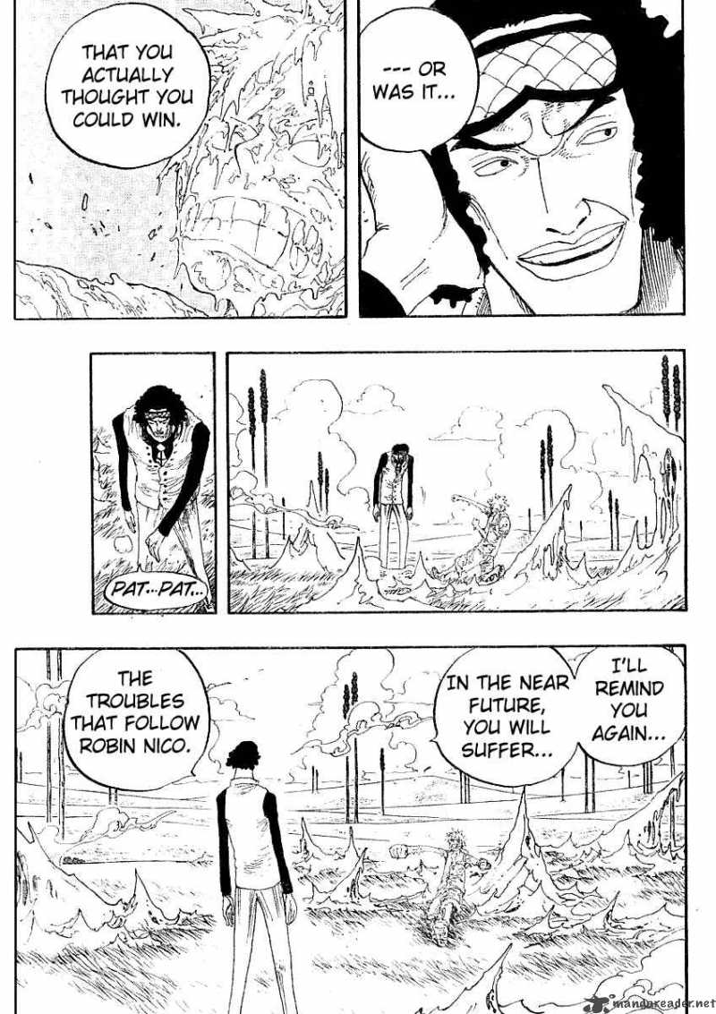 One Piece Chapter 321 page 12 - Chapter 321: One-on-One