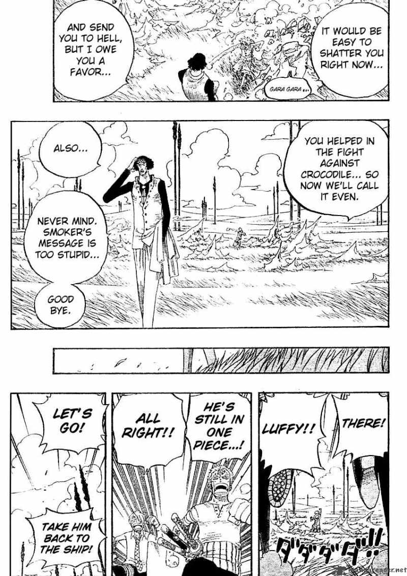One Piece Chapter 321 page 14 - Chapter 321: One-on-One