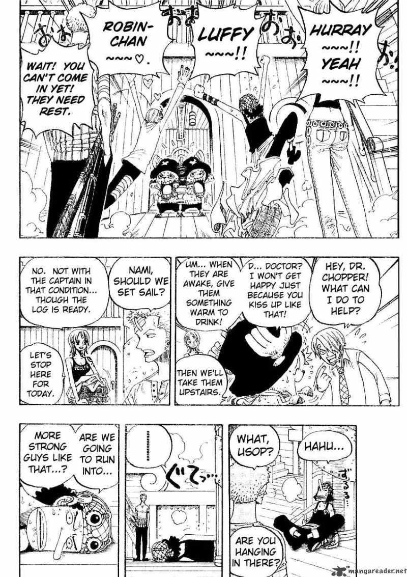 One Piece Chapter 321 page 17 - Chapter 321: One-on-One