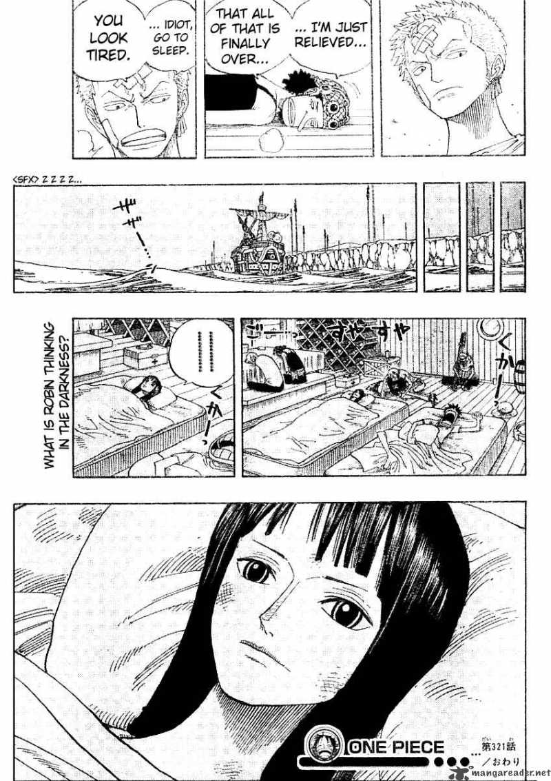 One Piece Chapter 321 page 18 - Chapter 321: One-on-One