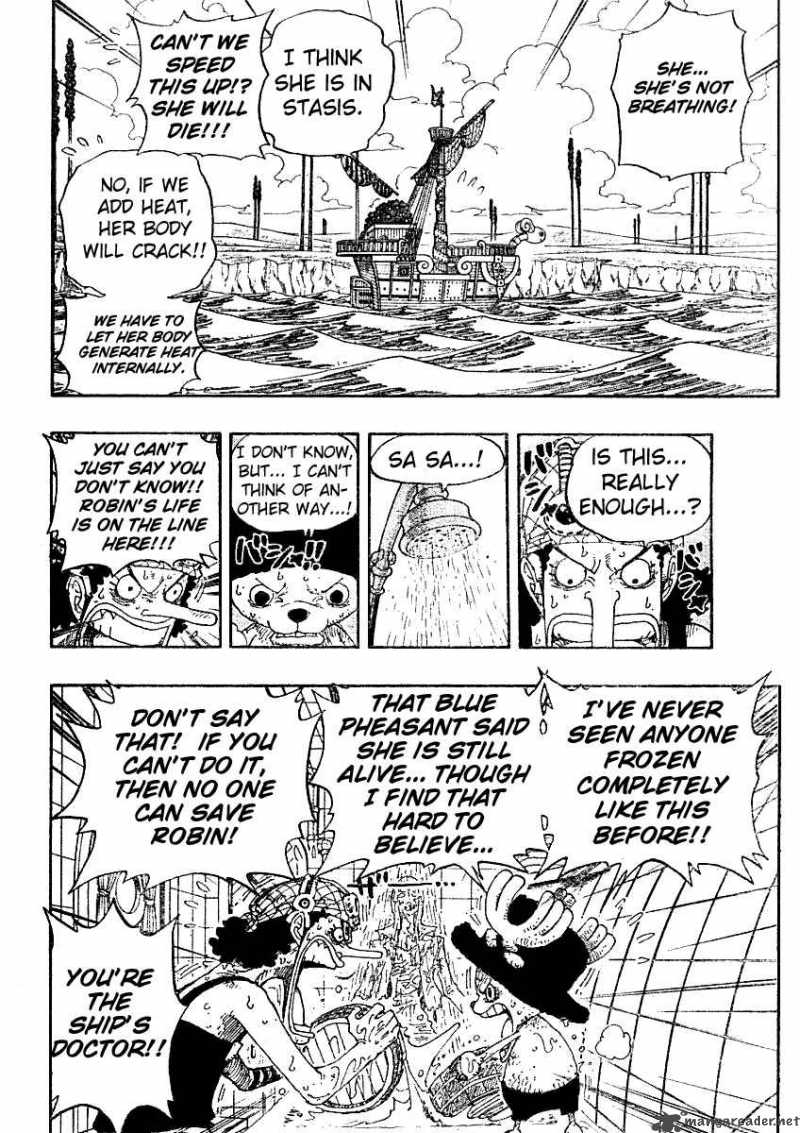 One Piece Chapter 321 page 2 - Chapter 321: One-on-One