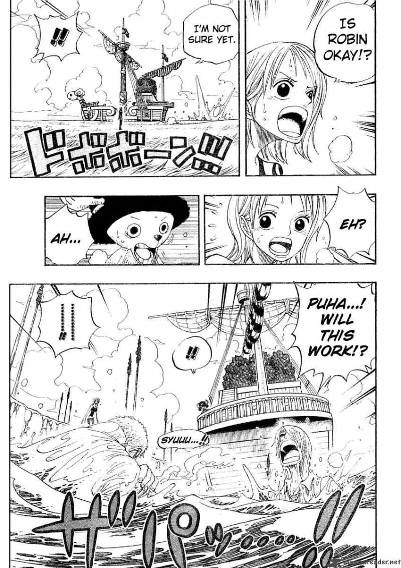 One Piece Chapter 321 page 5 - Chapter 321: One-on-One