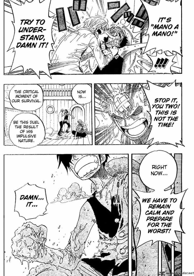 One Piece Chapter 321 page 7 - Chapter 321: One-on-One