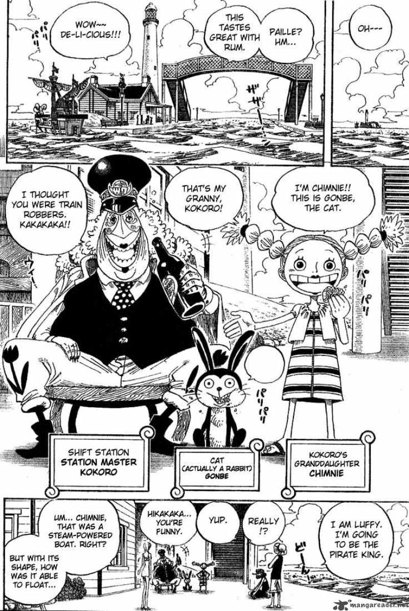 One Piece Chapter 322 page 15 - Chapter 322: Puffing Tom