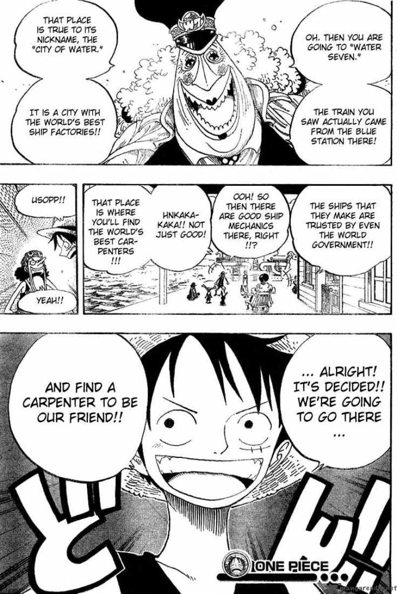 One Piece Chapter 322 page 18 - Chapter 322: Puffing Tom