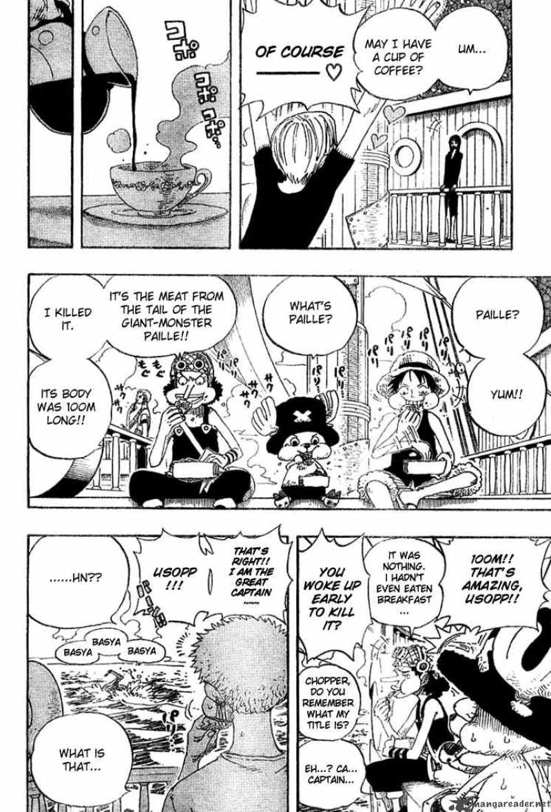One Piece Chapter 322 page 6 - Chapter 322: Puffing Tom