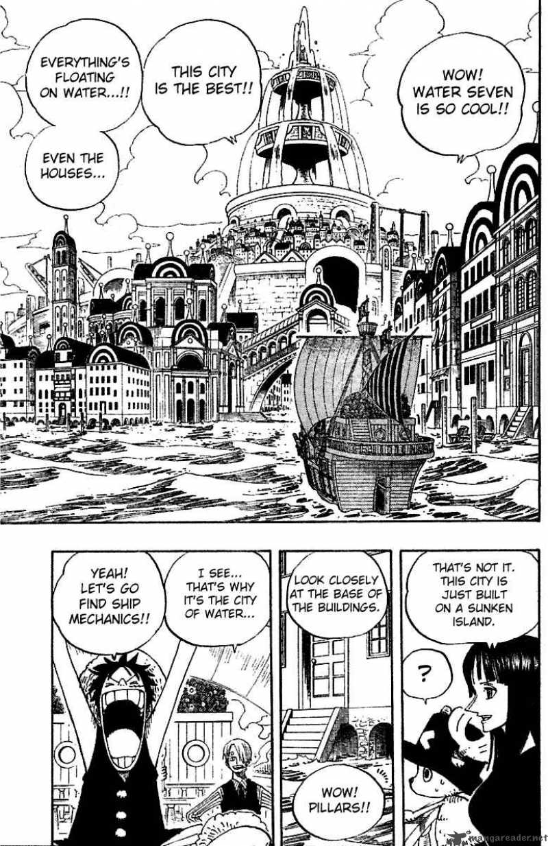 One Piece Chapter 323 page 10 - Chapter 323: The City of Water, Water 7