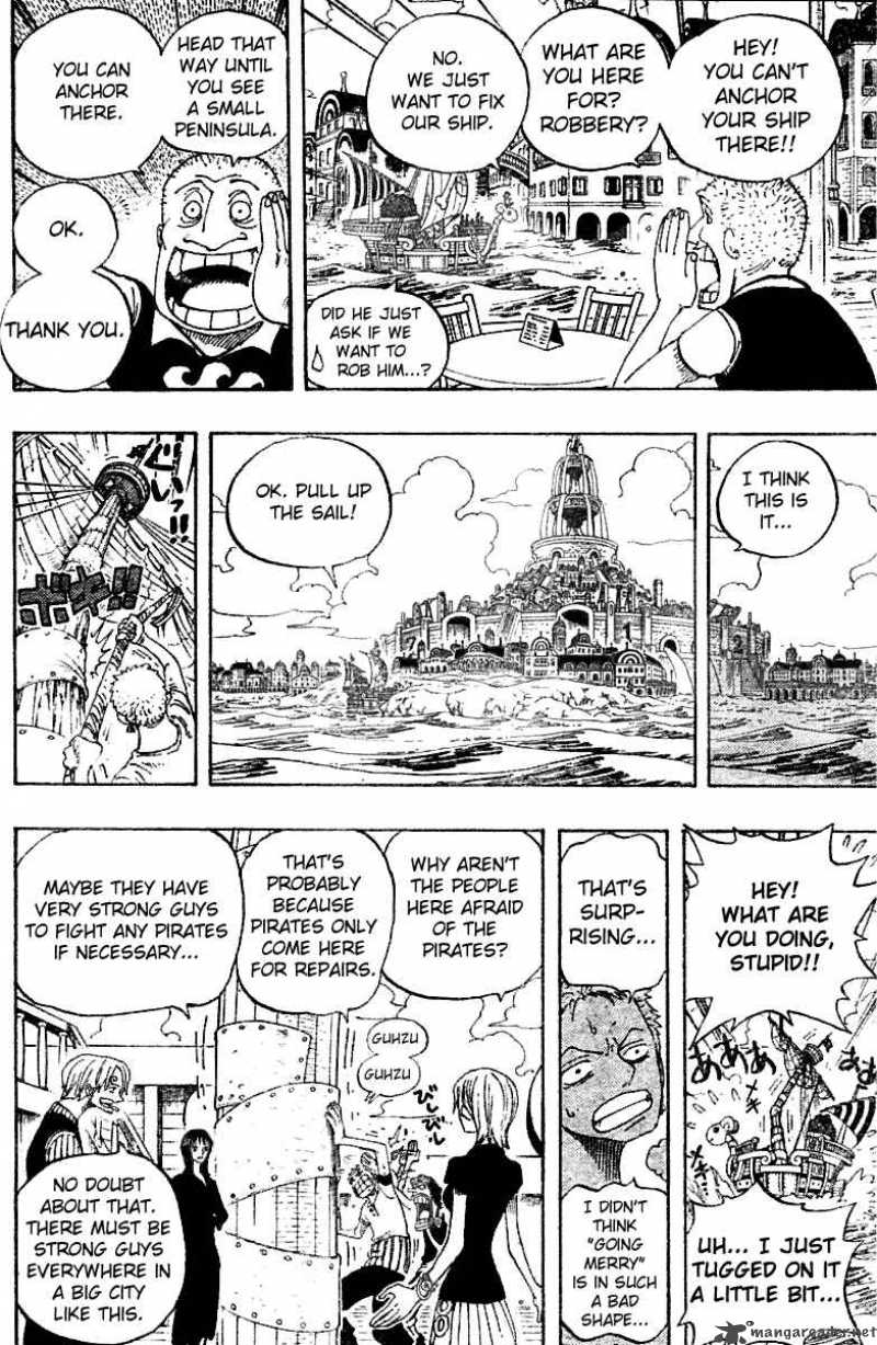 One Piece Chapter 323 page 11 - Chapter 323: The City of Water, Water 7