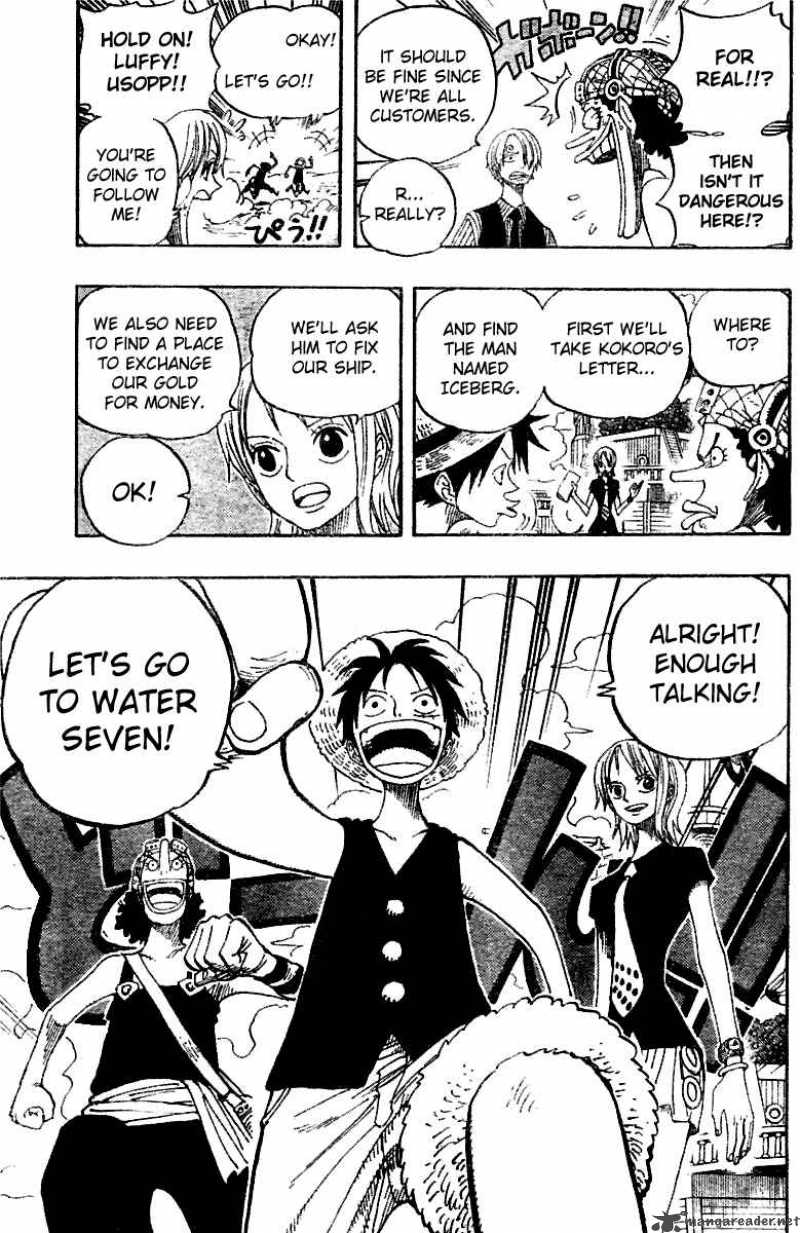 One Piece Chapter 323 page 12 - Chapter 323: The City of Water, Water 7