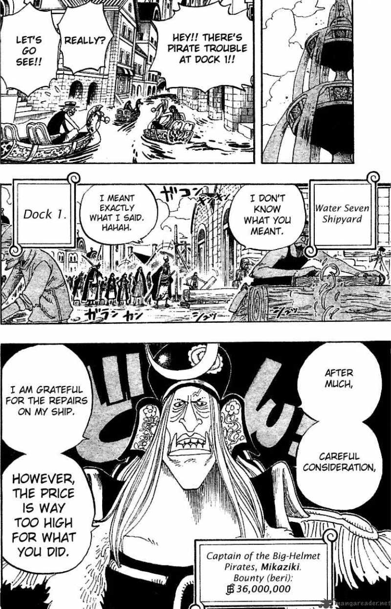 One Piece Chapter 323 page 13 - Chapter 323: The City of Water, Water 7