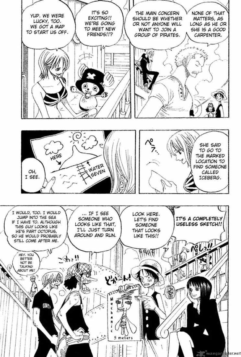 One Piece Chapter 323 page 5 - Chapter 323: The City of Water, Water 7