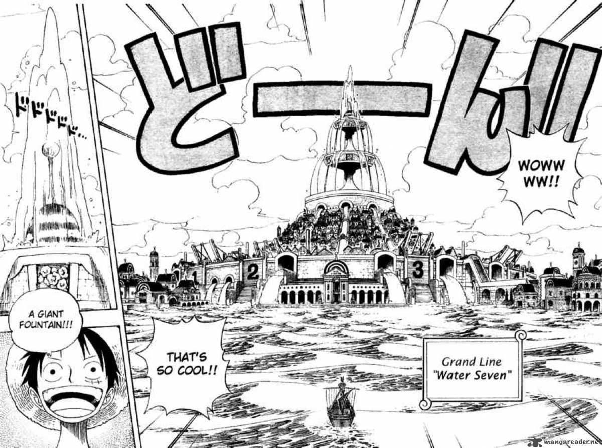 One Piece Chapter 323 page 8 - Chapter 323: The City of Water, Water 7