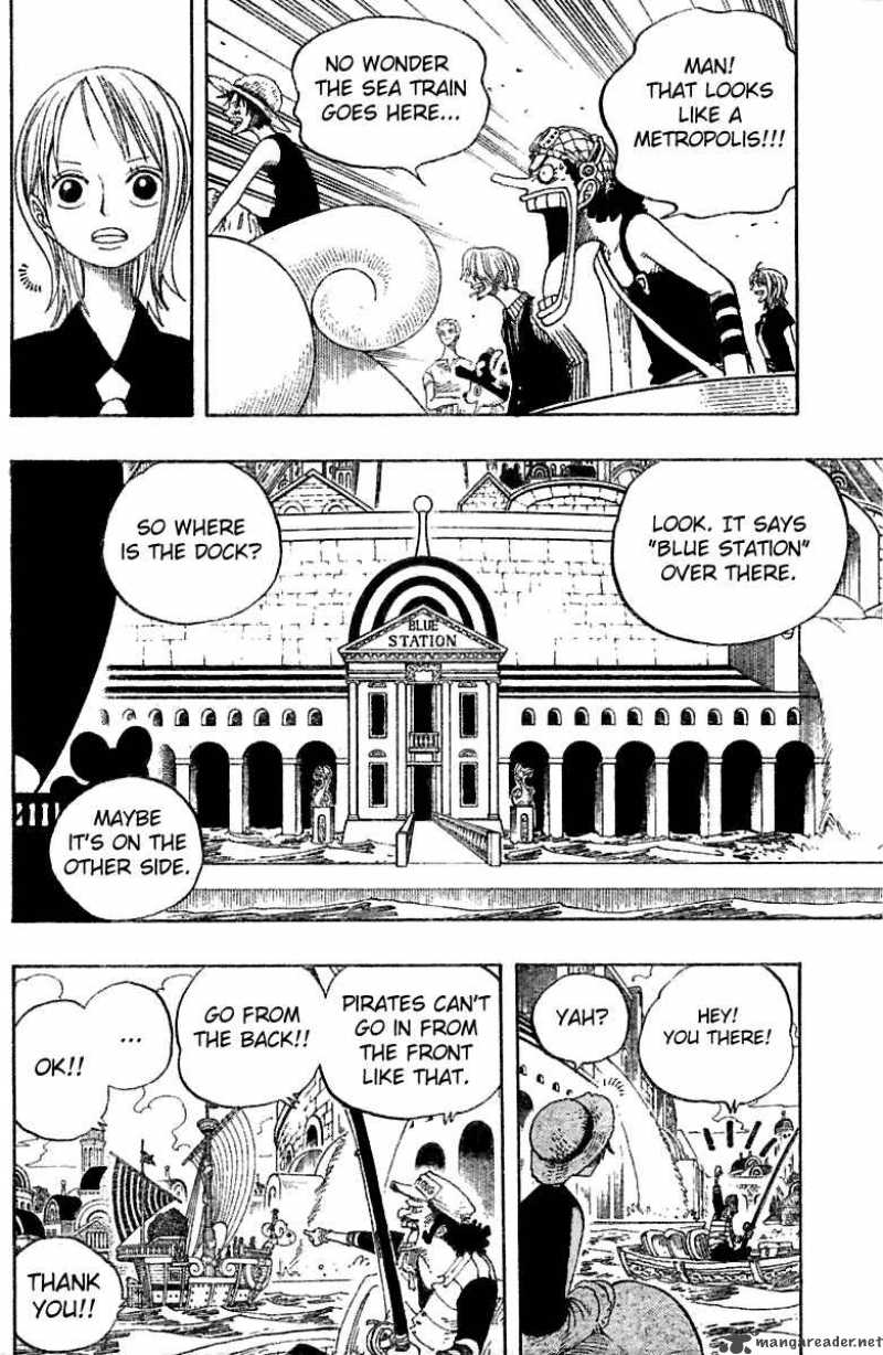 One Piece Chapter 323 page 9 - Chapter 323: The City of Water, Water 7
