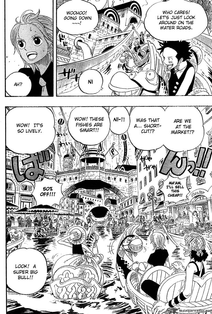 One Piece Chapter 324 page 10 - Chapter 324: Adventure in the City on the Water