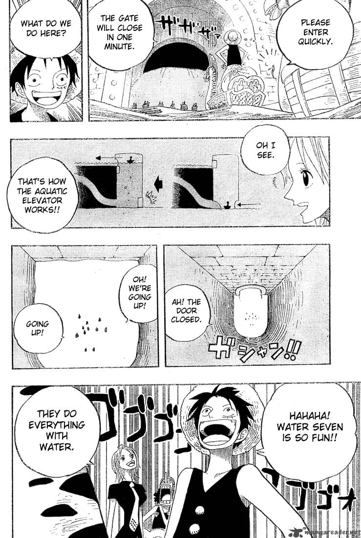 One Piece Chapter 324 page 14 - Chapter 324: Adventure in the City on the Water