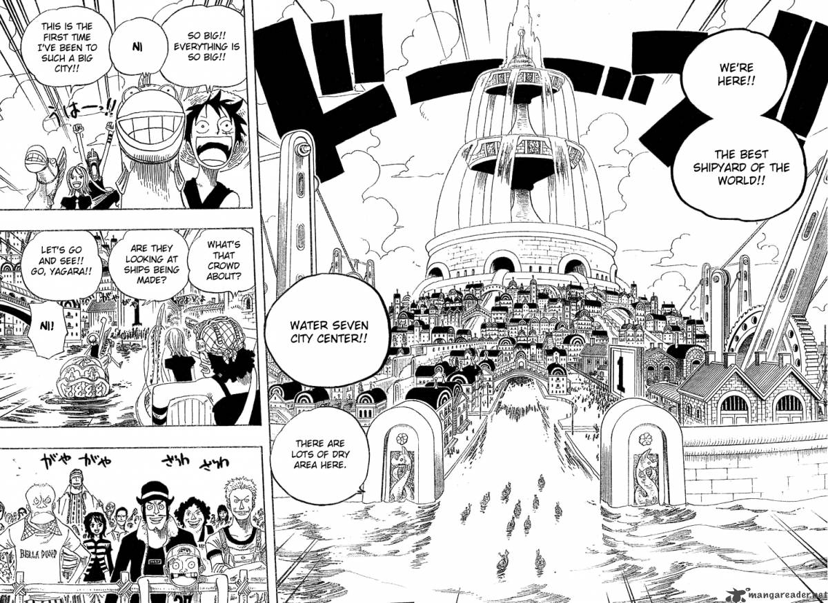 One Piece Chapter 324 page 16 - Chapter 324: Adventure in the City on the Water