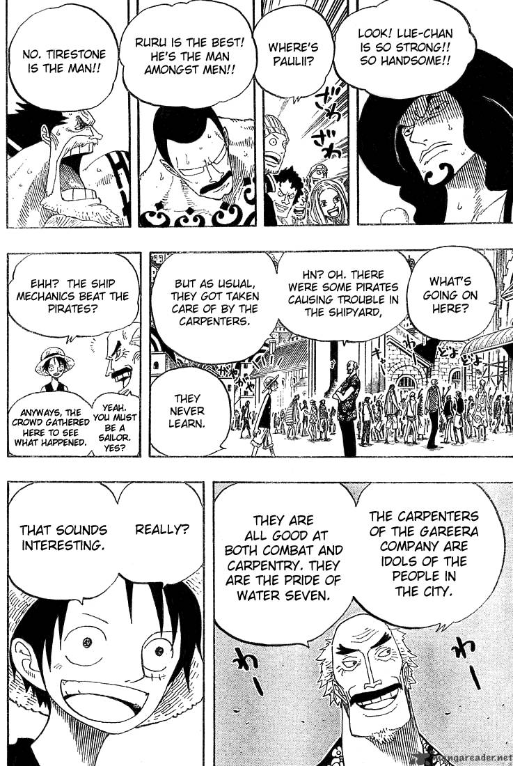 One Piece Chapter 324 page 17 - Chapter 324: Adventure in the City on the Water