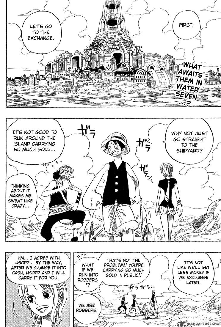 One Piece Chapter 324 page 2 - Chapter 324: Adventure in the City on the Water