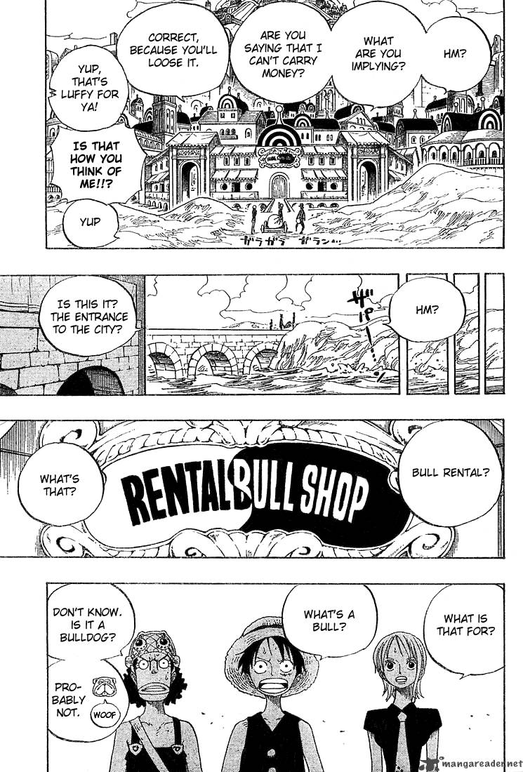 One Piece Chapter 324 page 3 - Chapter 324: Adventure in the City on the Water