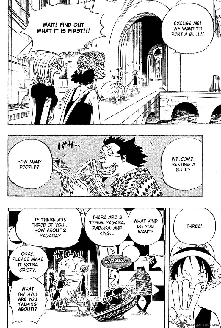 One Piece Chapter 324 page 4 - Chapter 324: Adventure in the City on the Water