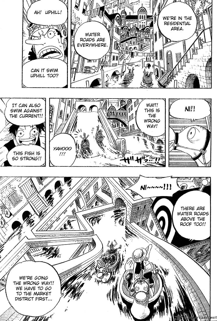 One Piece Chapter 324 page 9 - Chapter 324: Adventure in the City on the Water
