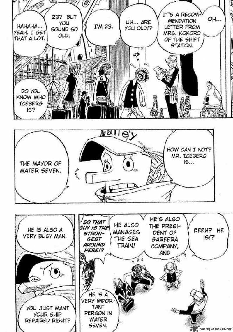One Piece Chapter 325 page 16 - Chapter 325: The Franky Family
