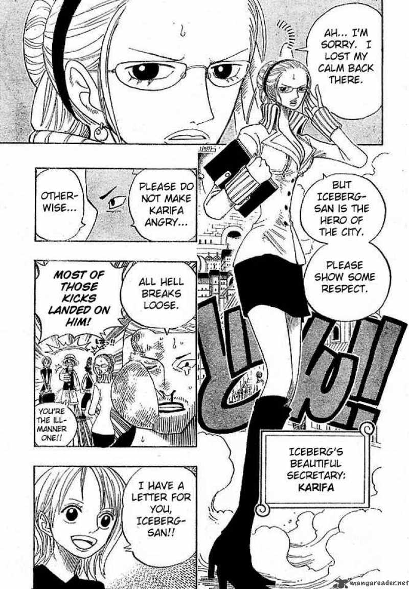 One Piece Chapter 326 page 11 - Chapter 326: Iceburg-san