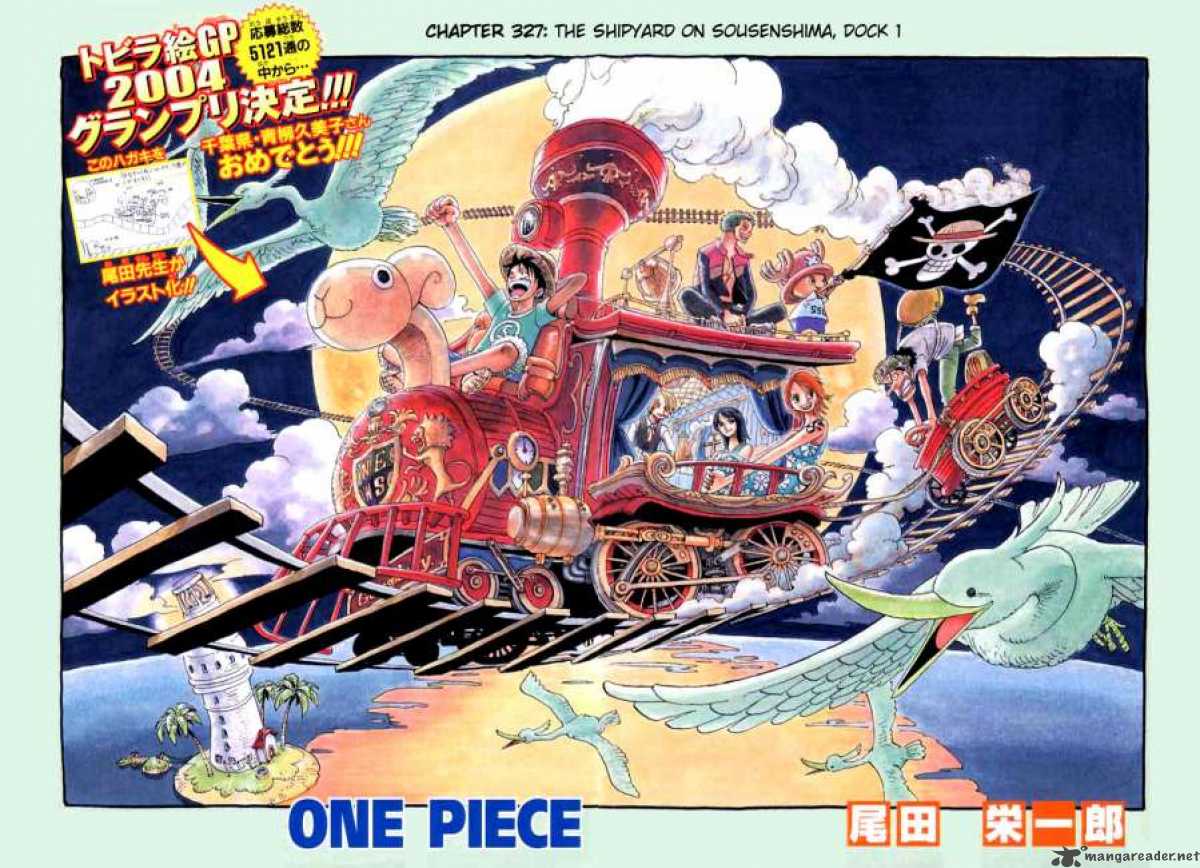 One Piece manga, chapter 327, page 2 of 23