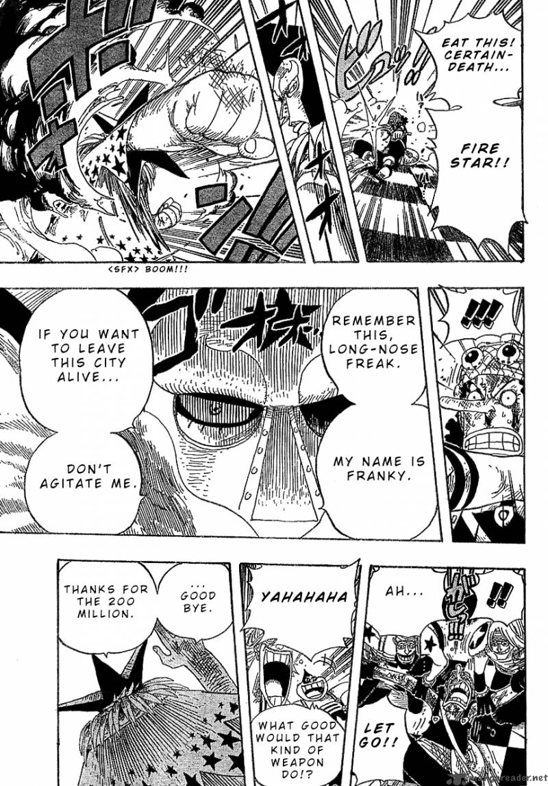 One Piece Chapter 329 page 13 - Chapter 329: My Name Is "Franky"