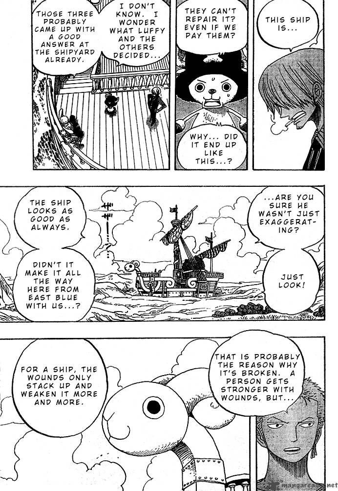 One Piece Chapter 329 page 5 - Chapter 329: My Name Is "Franky"