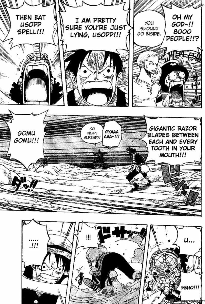 One Piece Chapter 332 page 10 - Chapter 332: Luffy vs. Usopp